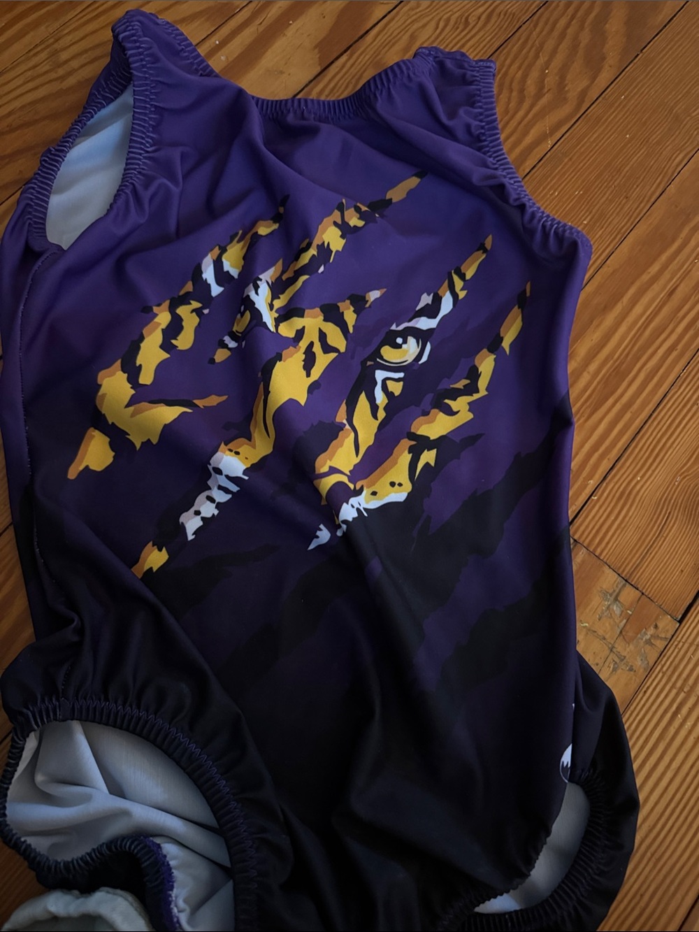 LSU foxy leotard cl